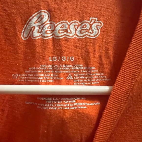 Orange Reese’s peanut butter cups shirt - Picture 3 of 3